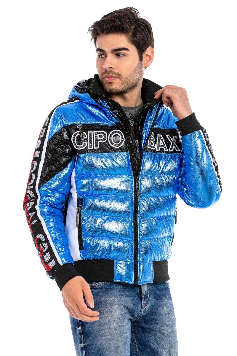 CJ270 Glossy Men's Puffer Jacket