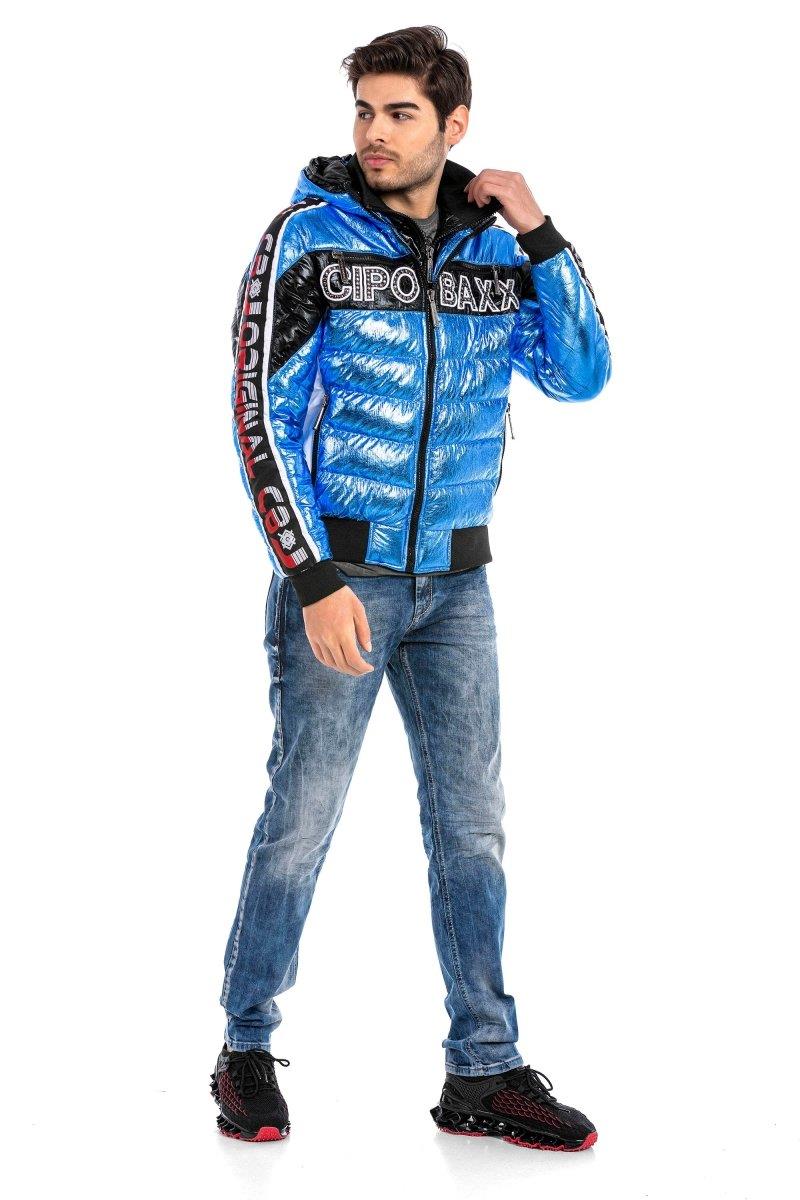 CJ270 Glossy Men's Puffer Jacket