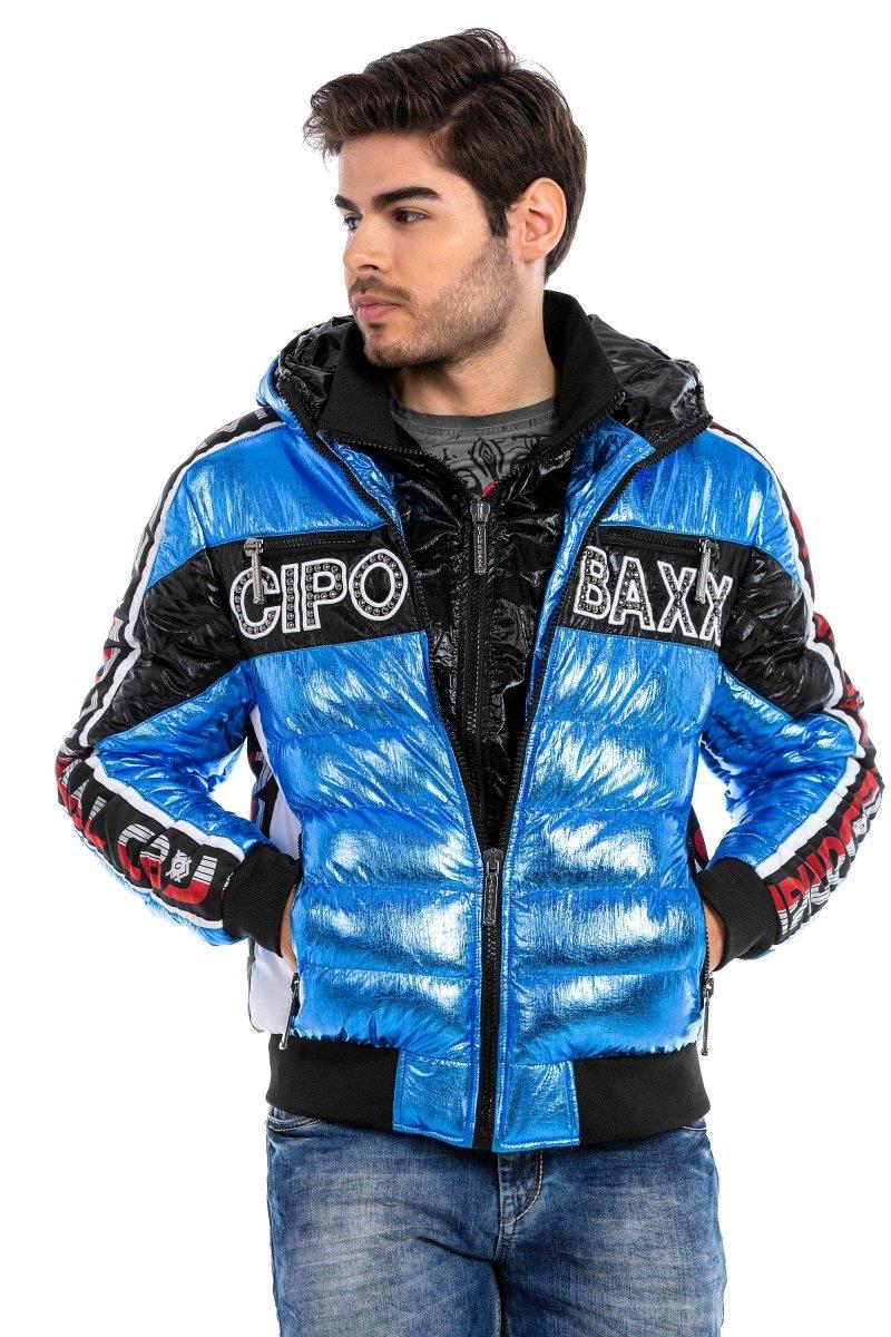 CJ270 Glossy Men's Puffer Jacket