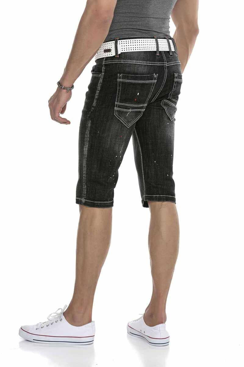 CK240 Men's Zip Basic Denim Shorts