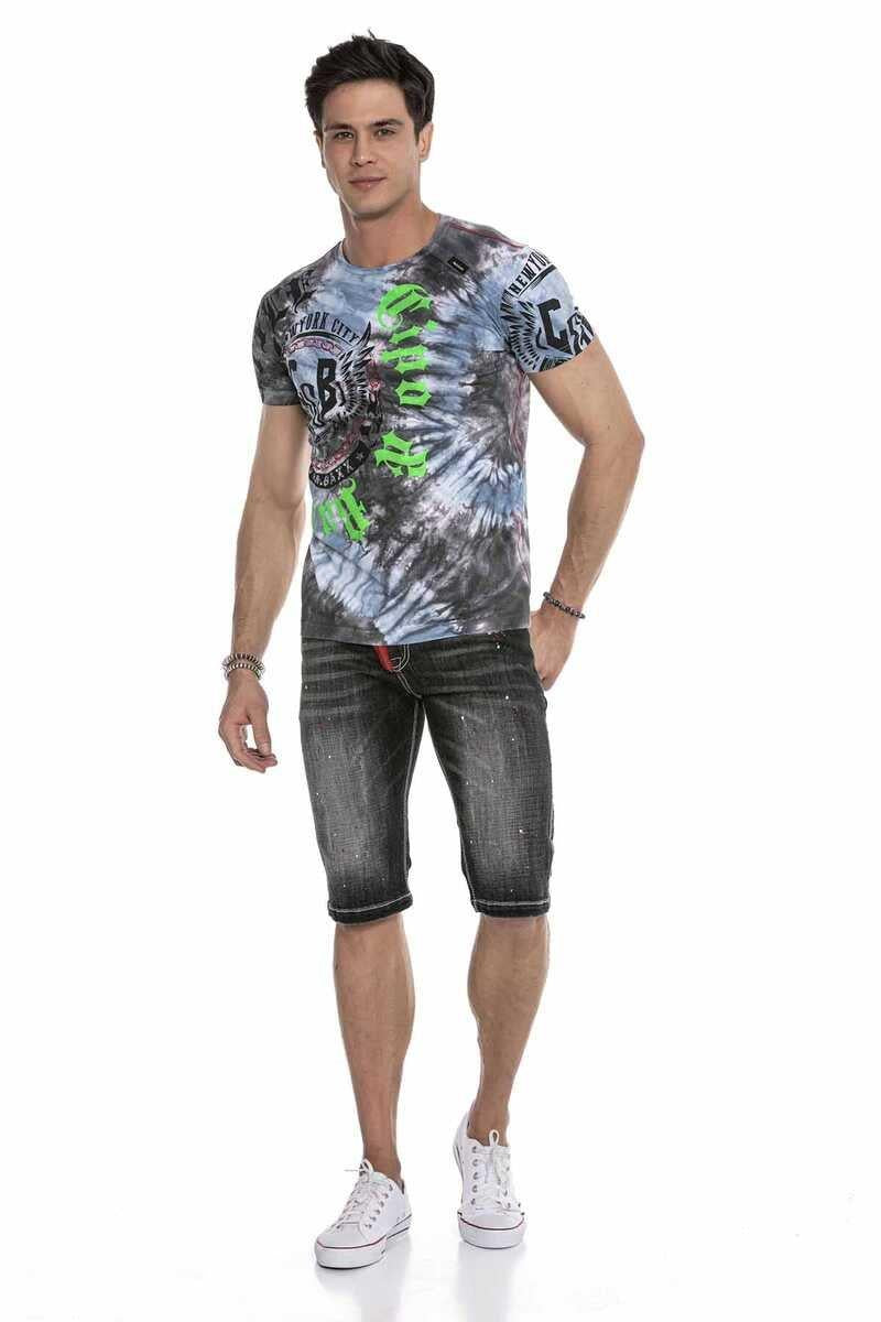 CK240 Men's Zip Basic Denim Shorts