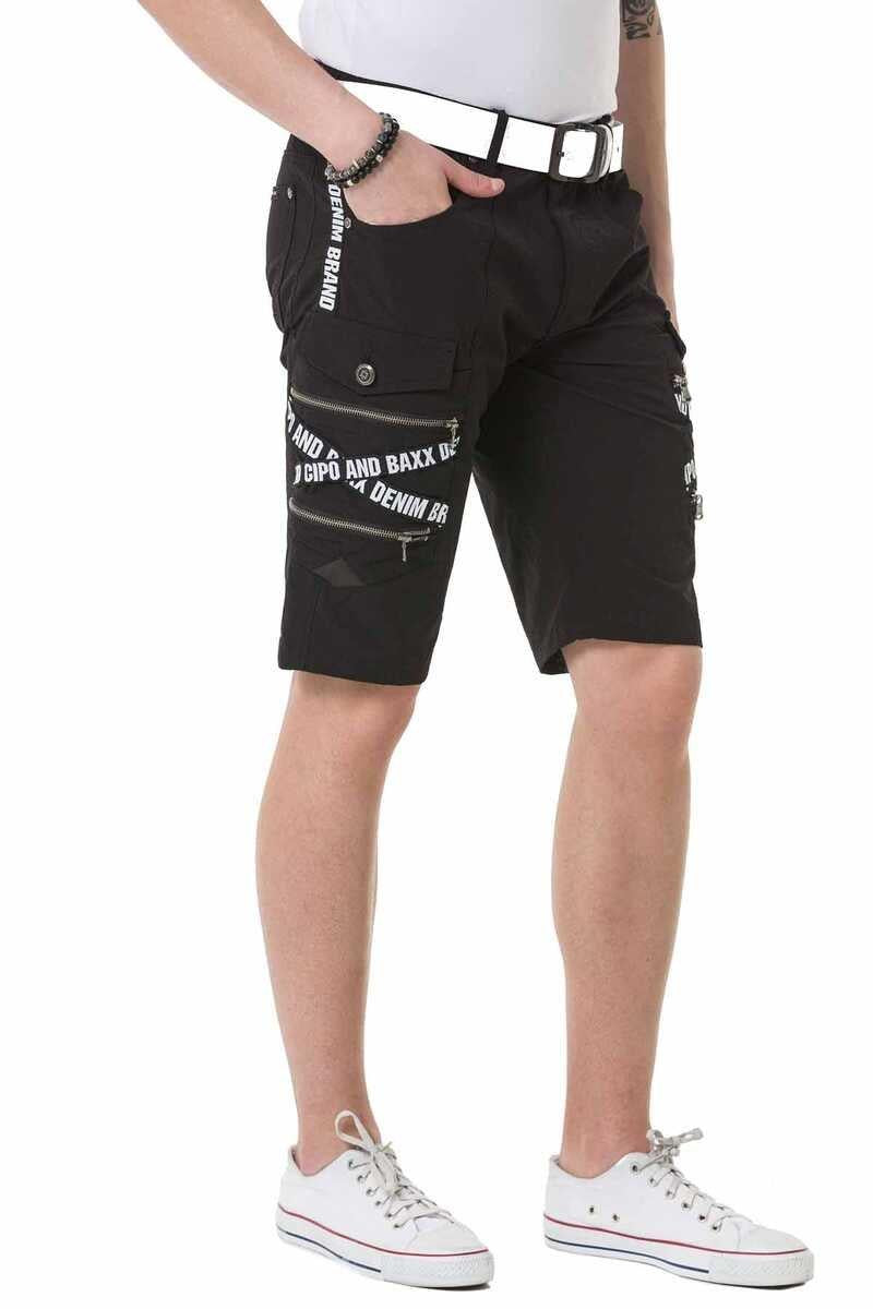 CK253 Men's Pocketed Shorts