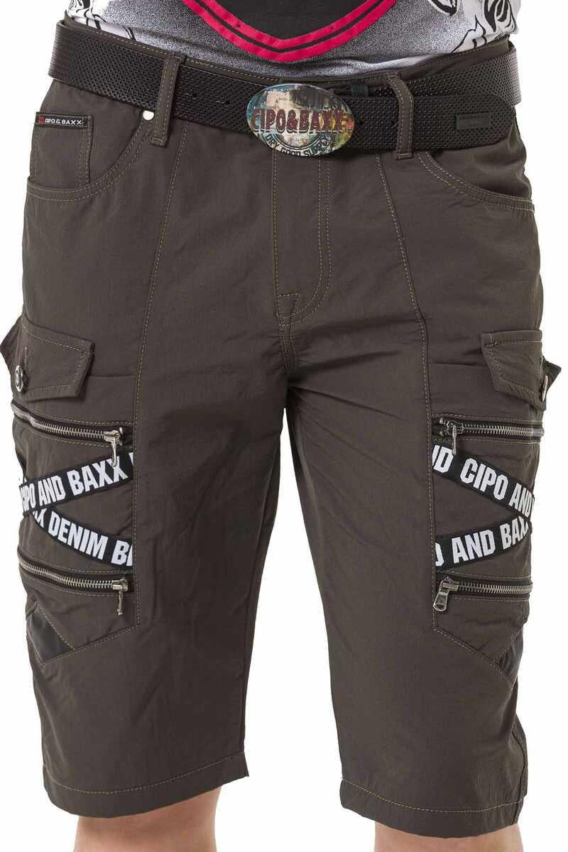 CK253 Men's Pocketed Shorts