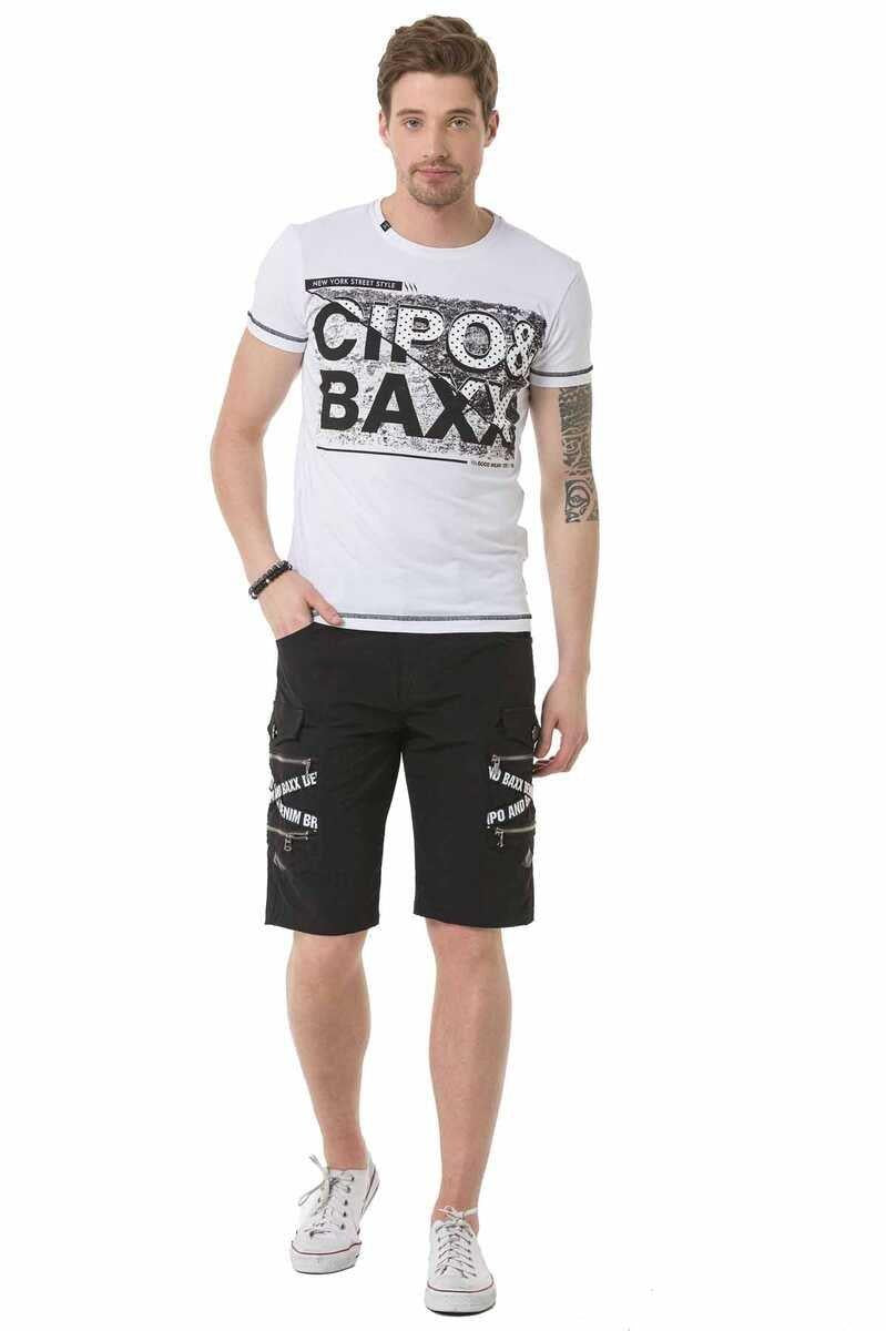 CK253 Men's Pocketed Shorts