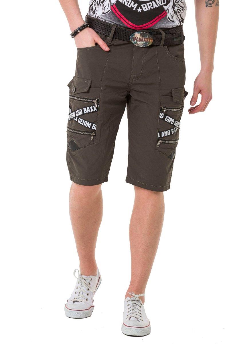 CK253 Men's Pocketed Shorts