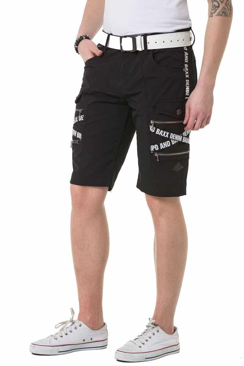 CK253 Men's Pocketed Shorts