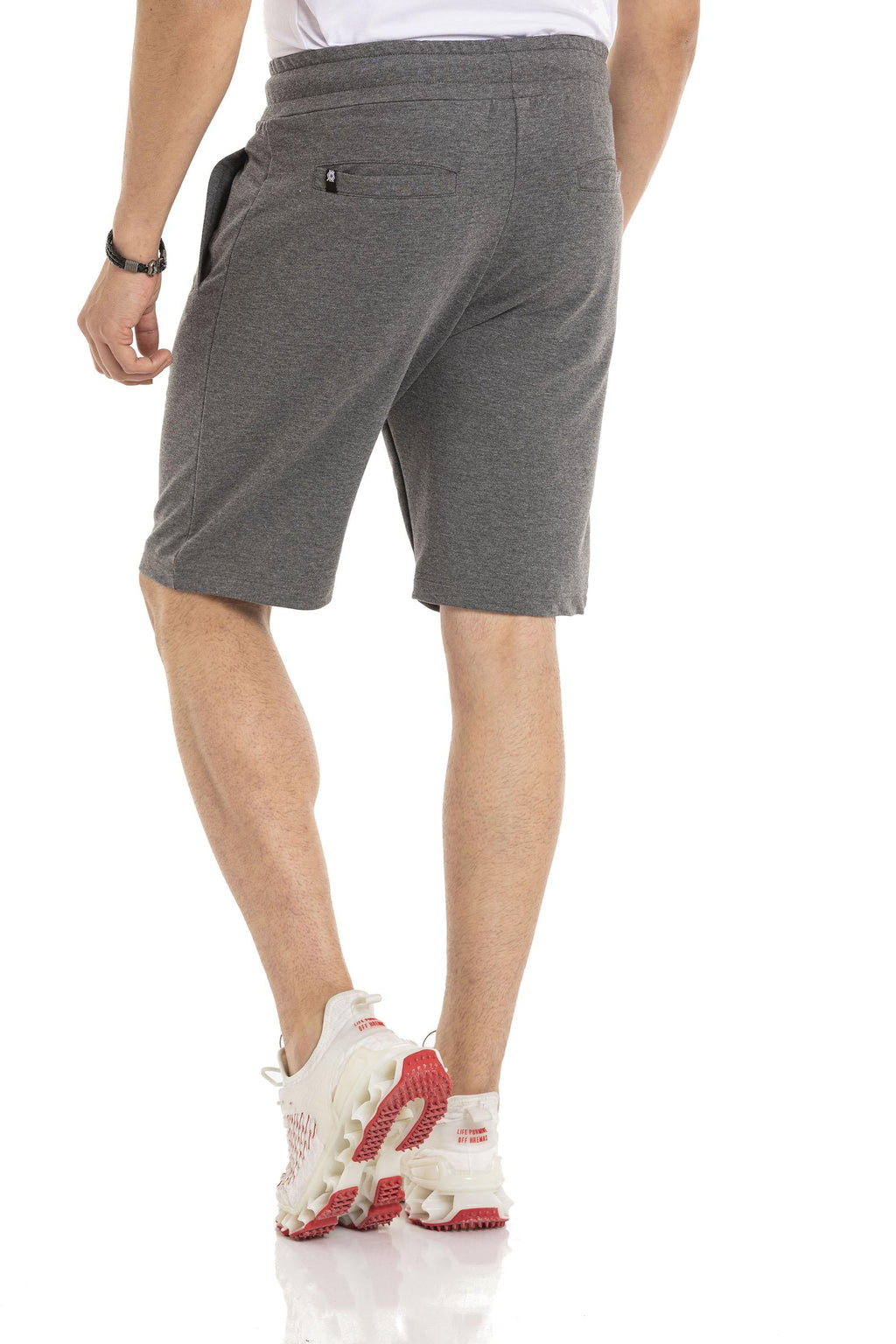 CK271 Basic Men's Shorts with Back Pocket Detail