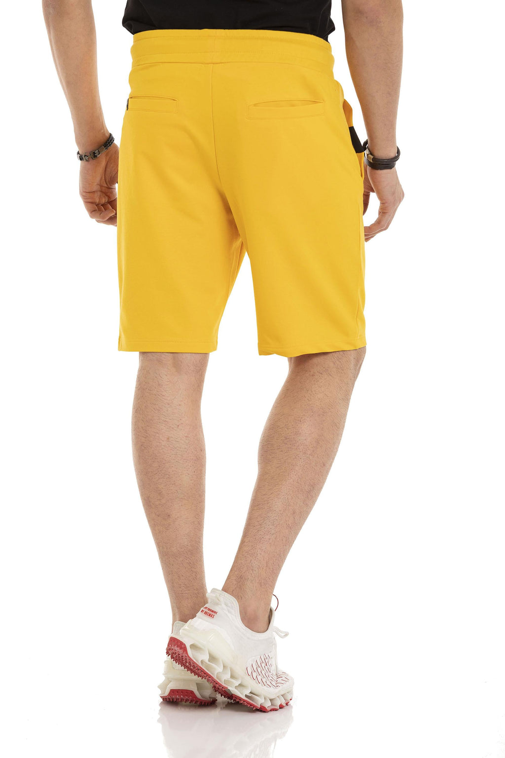 CK271 Basic Men's Shorts with Back Pocket Detail