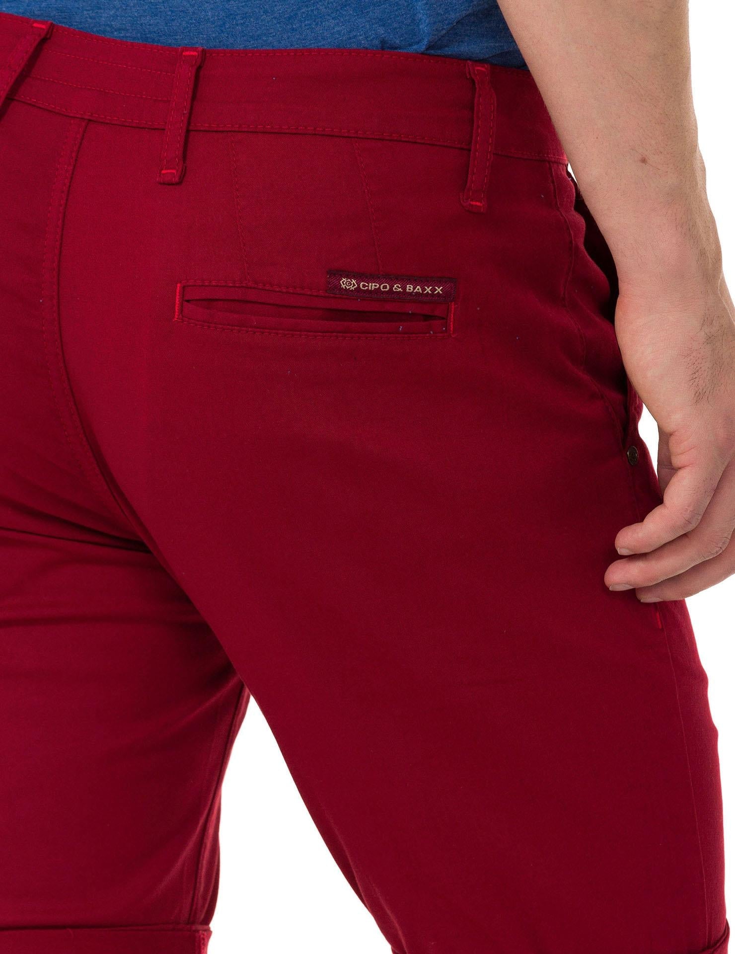 CK272 Men's Basic Linen Capri Shorts Relaxed Fit Summer Bermuda