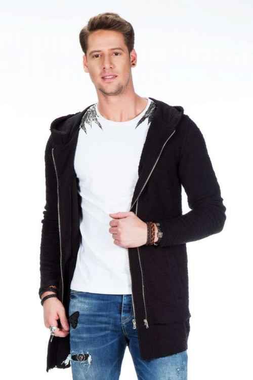CL296 Double Zip Long Lightweight Sweatshirt
