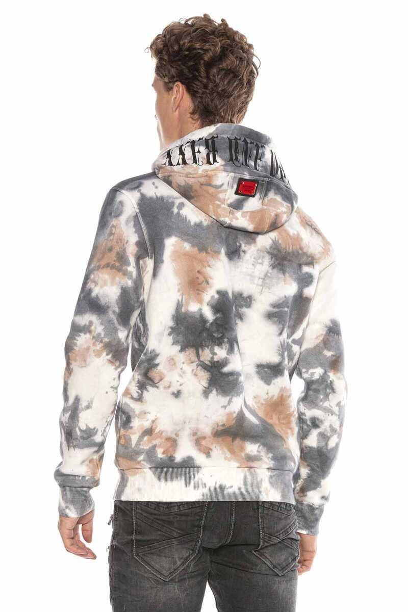 CL405 Skull Gothic Pattern Hooded Sweatshirt
