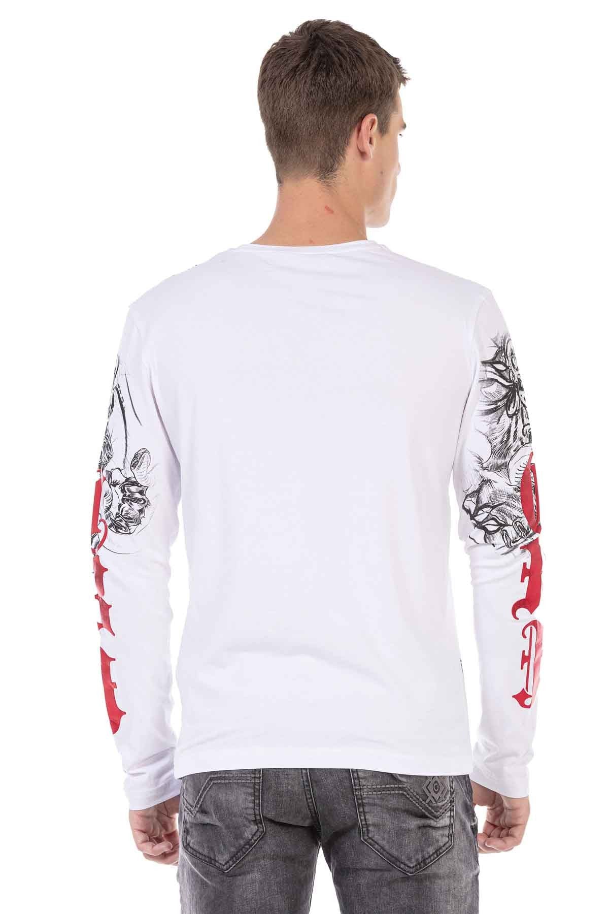 CL450 Glossy Print Lightweight Men's Sweatshirt