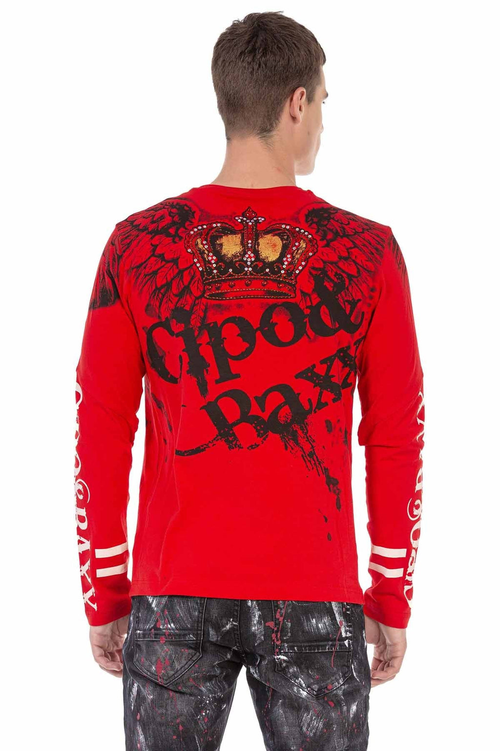 CL451 Stone Print Men's Sweatshirt