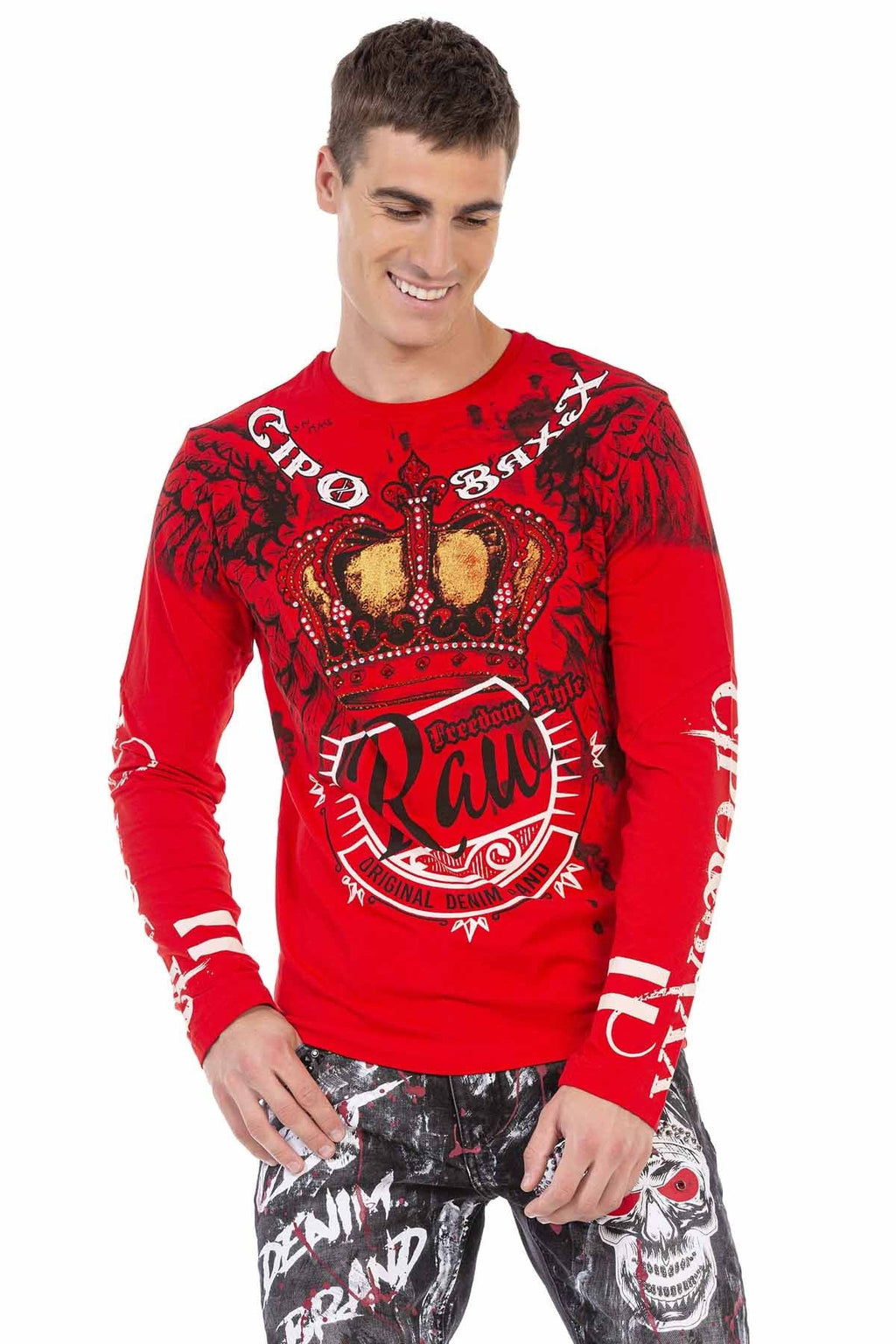 CL451 Stone Print Men's Sweatshirt