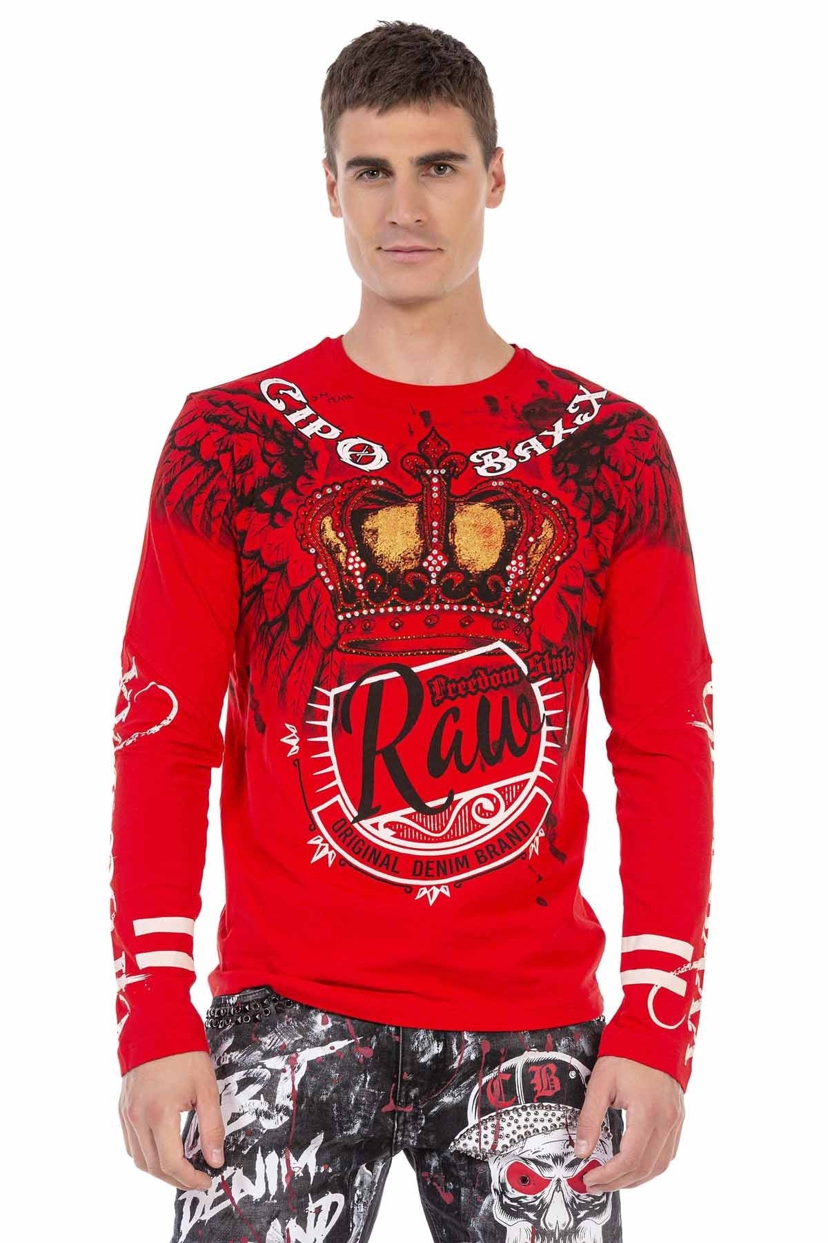 CL451 Stone Print Men's Sweatshirt