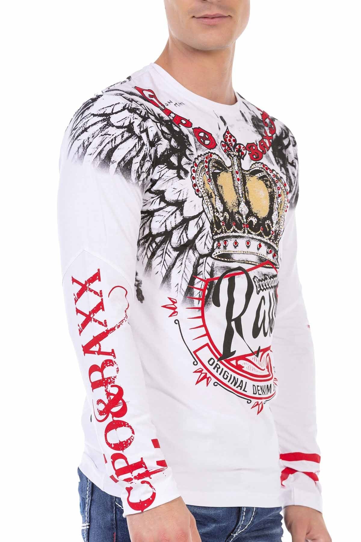 CL451 Stone Print Men's Sweatshirt