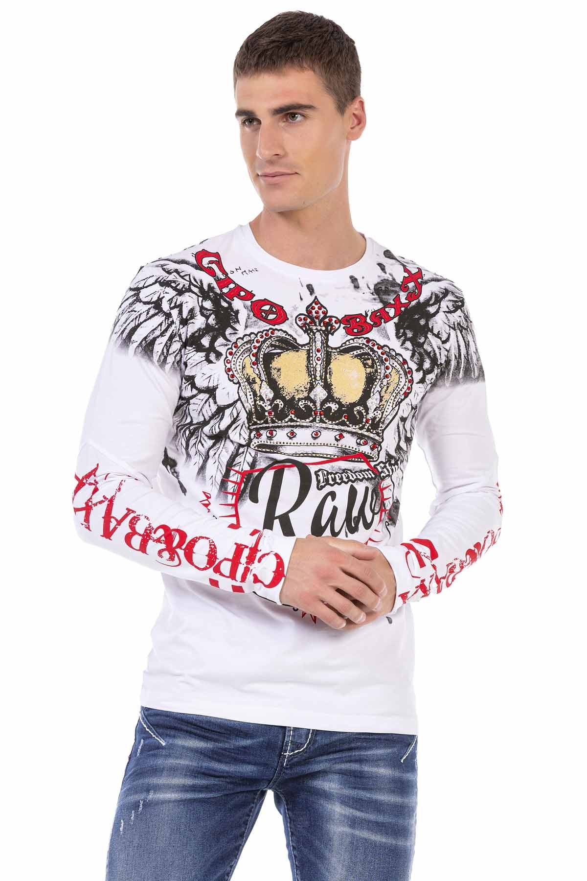 CL451 Stone Print Men's Sweatshirt