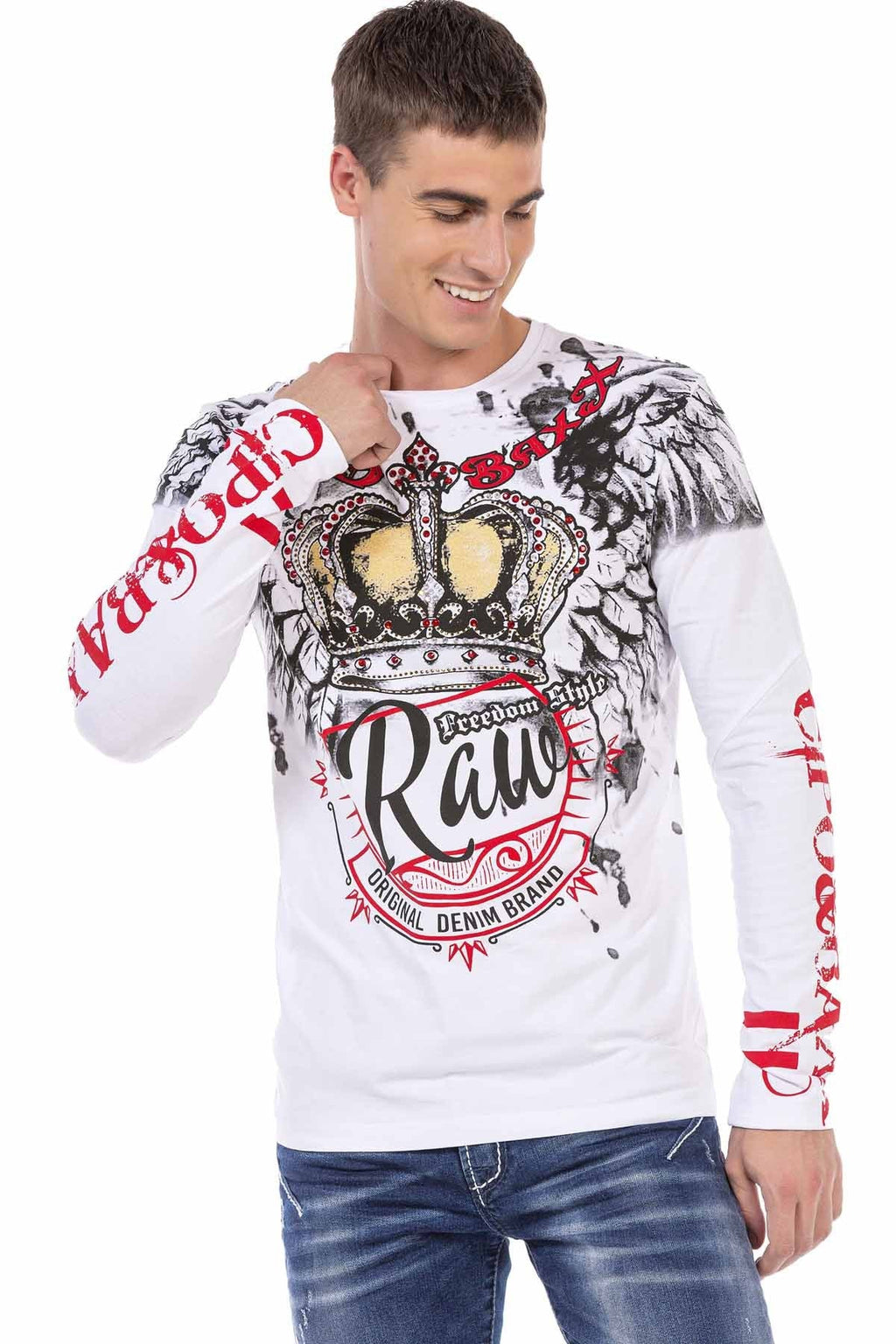 CL451 Stone Print Men's Sweatshirt