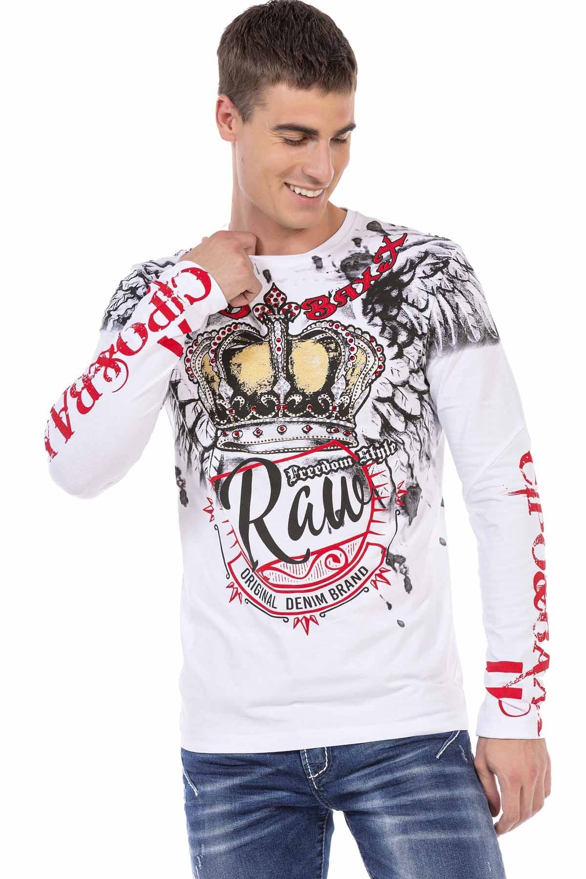 CL451 Stone Print Men's Sweatshirt