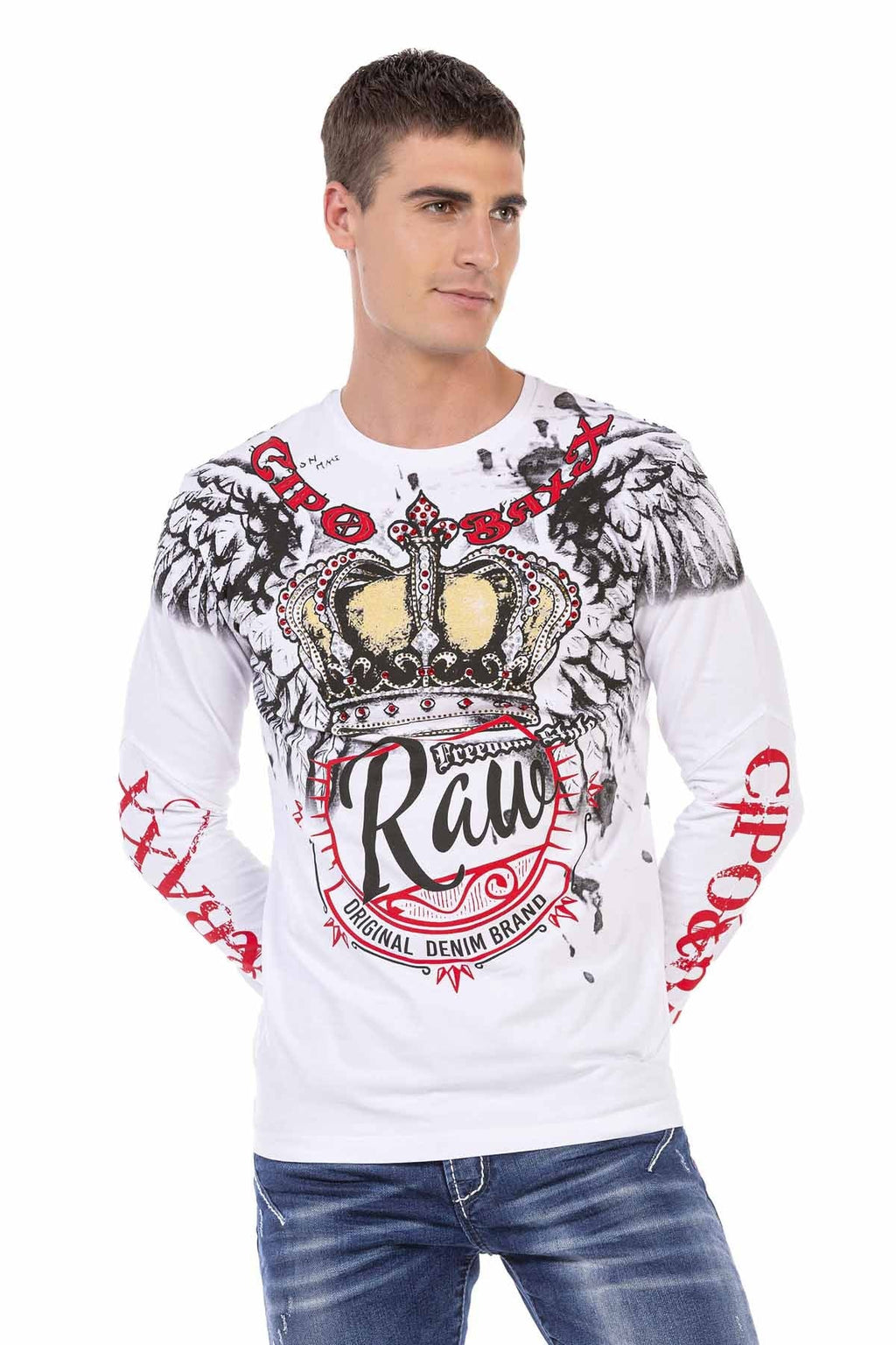 CL451 Stone Print Men's Sweatshirt