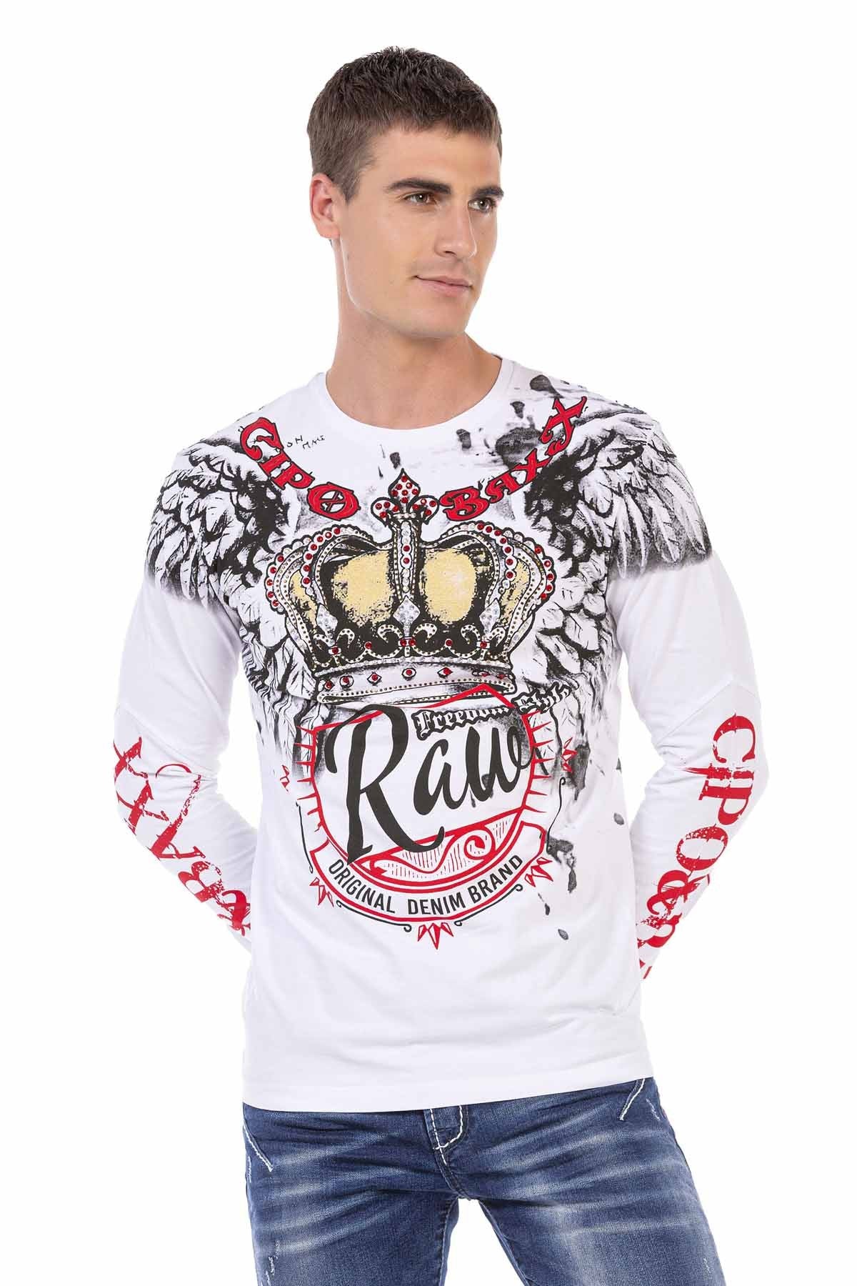 CL451 Stone Print Men's Sweatshirt