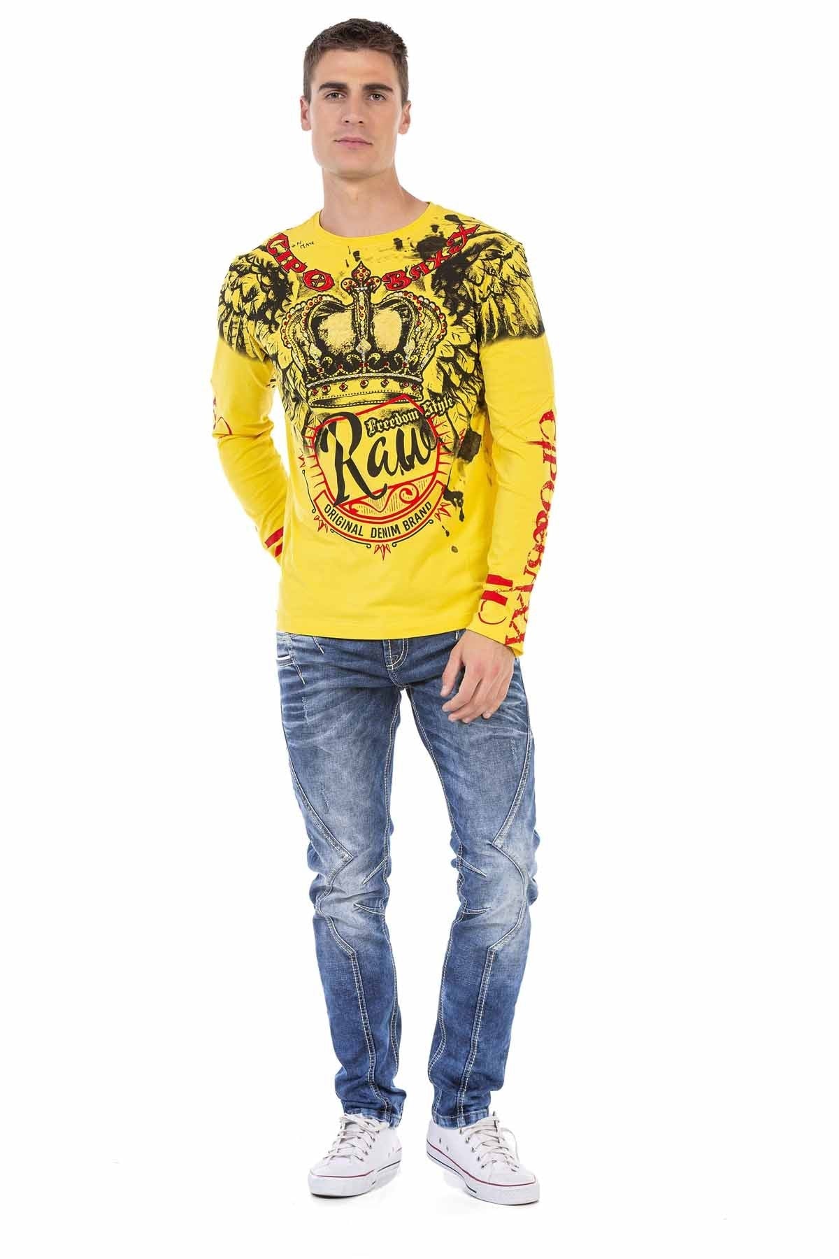 CL451 Stone Print Men's Sweatshirt