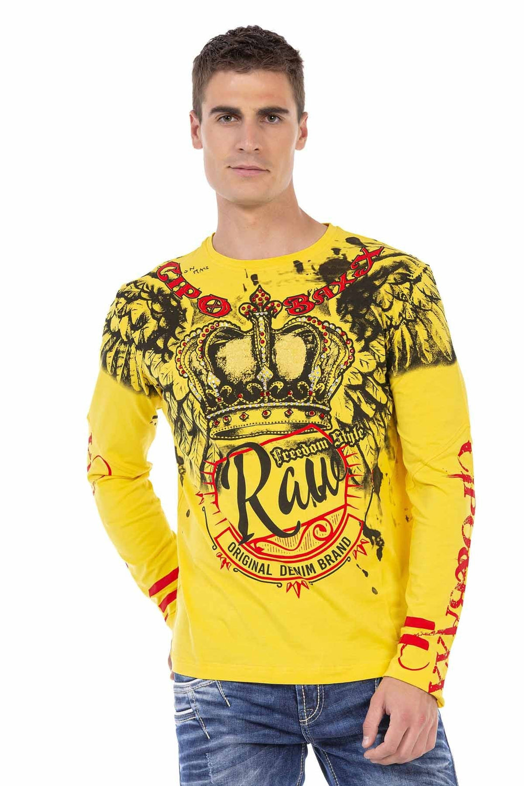 CL451 Stone Print Men's Sweatshirt
