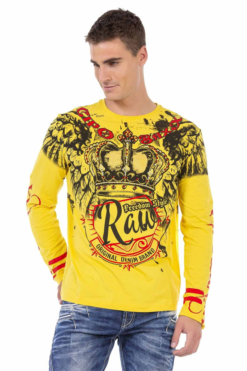 CL451 Stone Print Men's Sweatshirt
