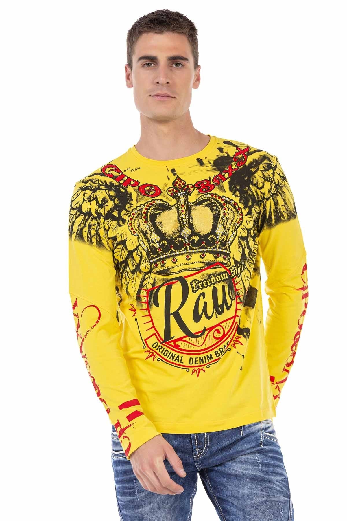 CL451 Stone Print Men's Sweatshirt