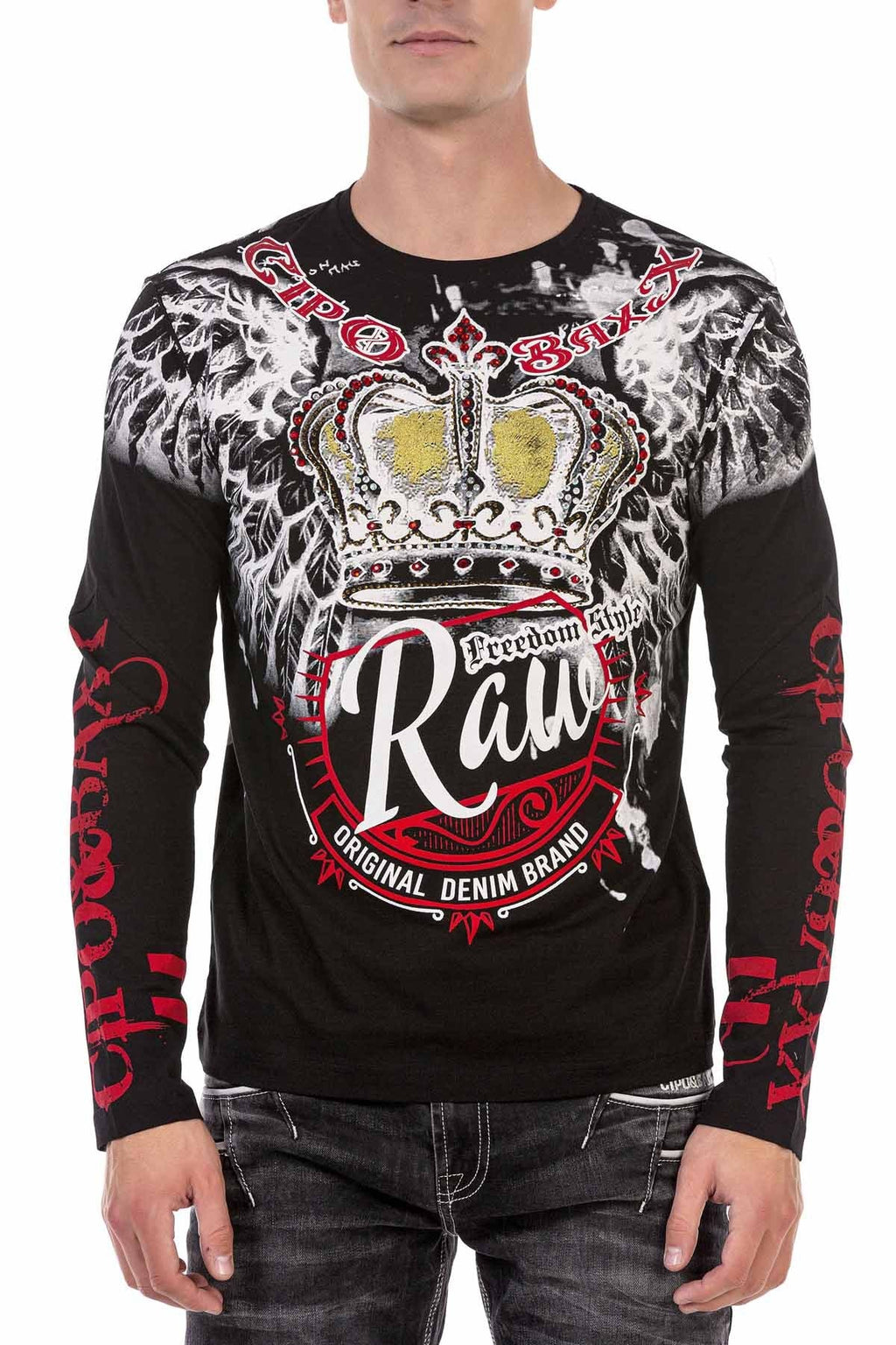 CL451 Stone Print Men's Sweatshirt