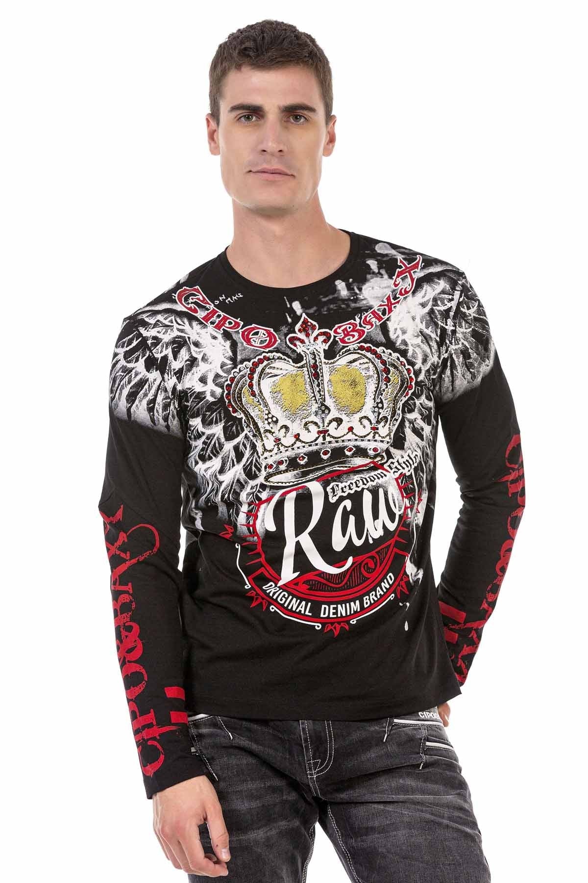 CL451 Stone Print Men's Sweatshirt