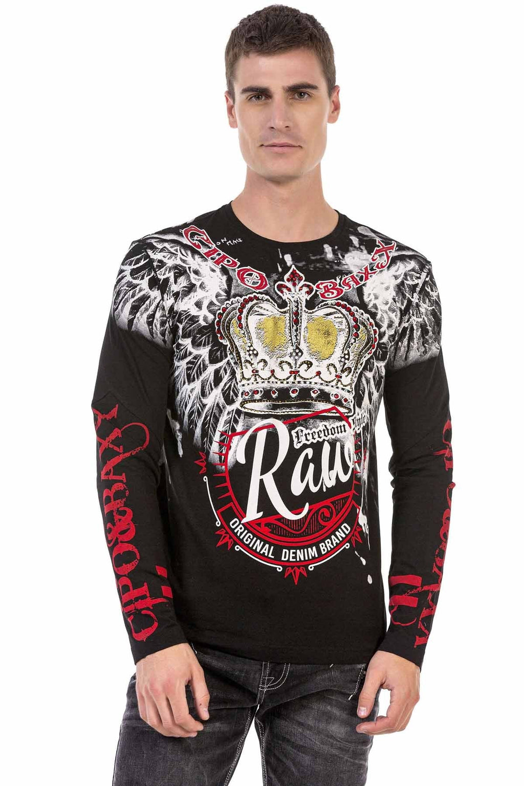 CL451 Stone Print Men's Sweatshirt