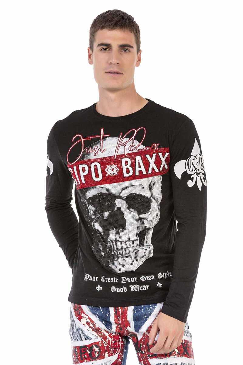 CL454 Stone Skull Lightweight Sweatshirt