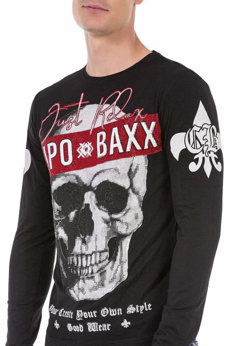 CL454 Stone Skull Lightweight Sweatshirt