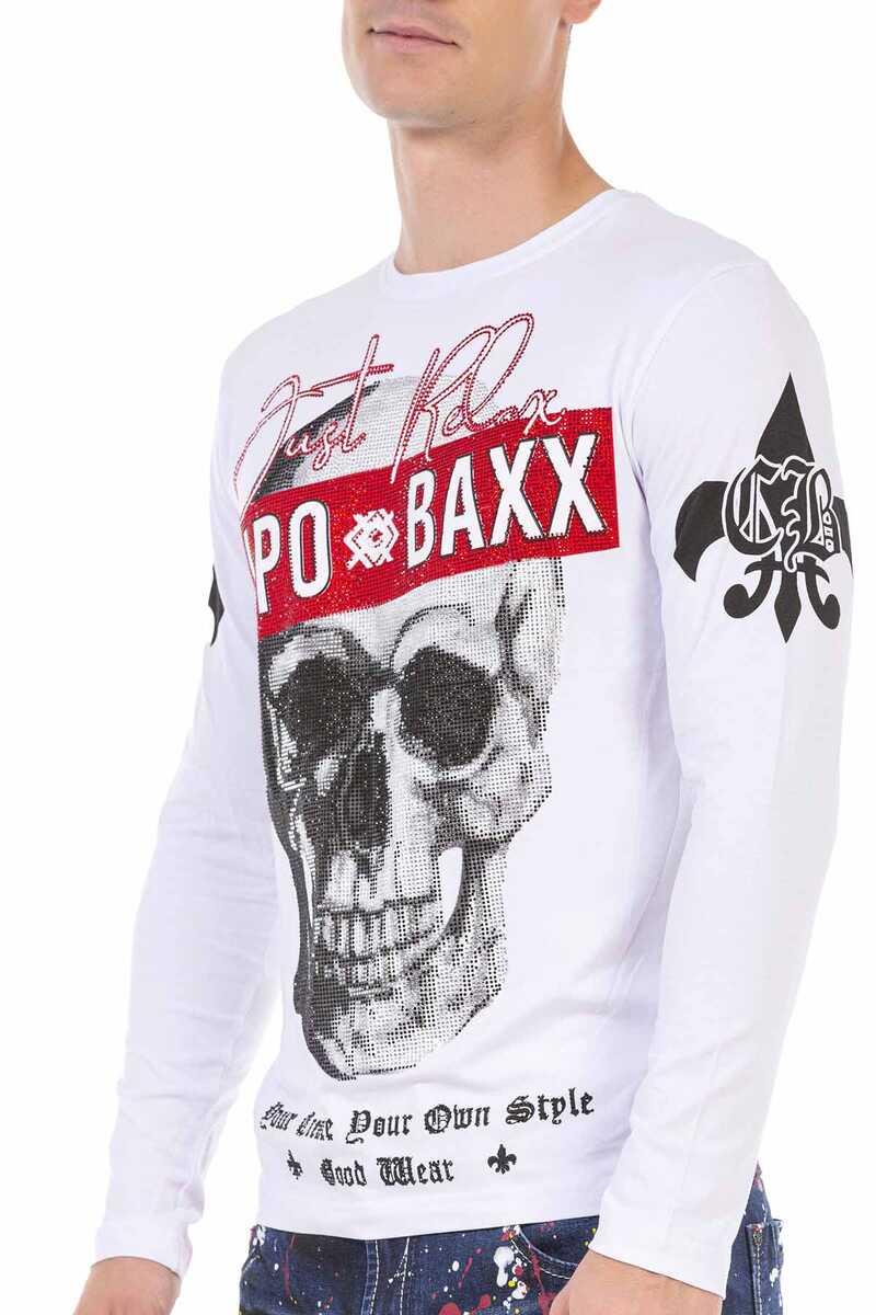 CL454 Stone Skull Lightweight Sweatshirt