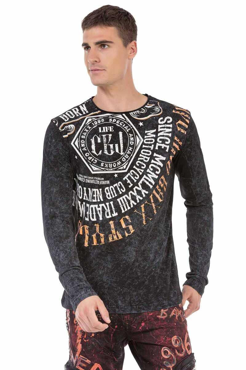 CL472 Patterned Sweatshirt