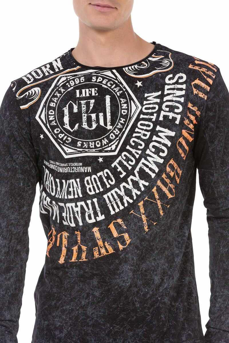 CL472 Patterned Sweatshirt