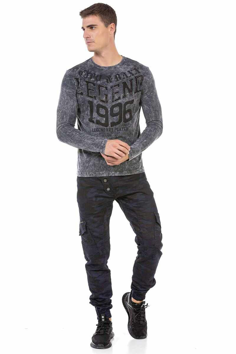 CL473 Anthracite Washed Sweatshirt