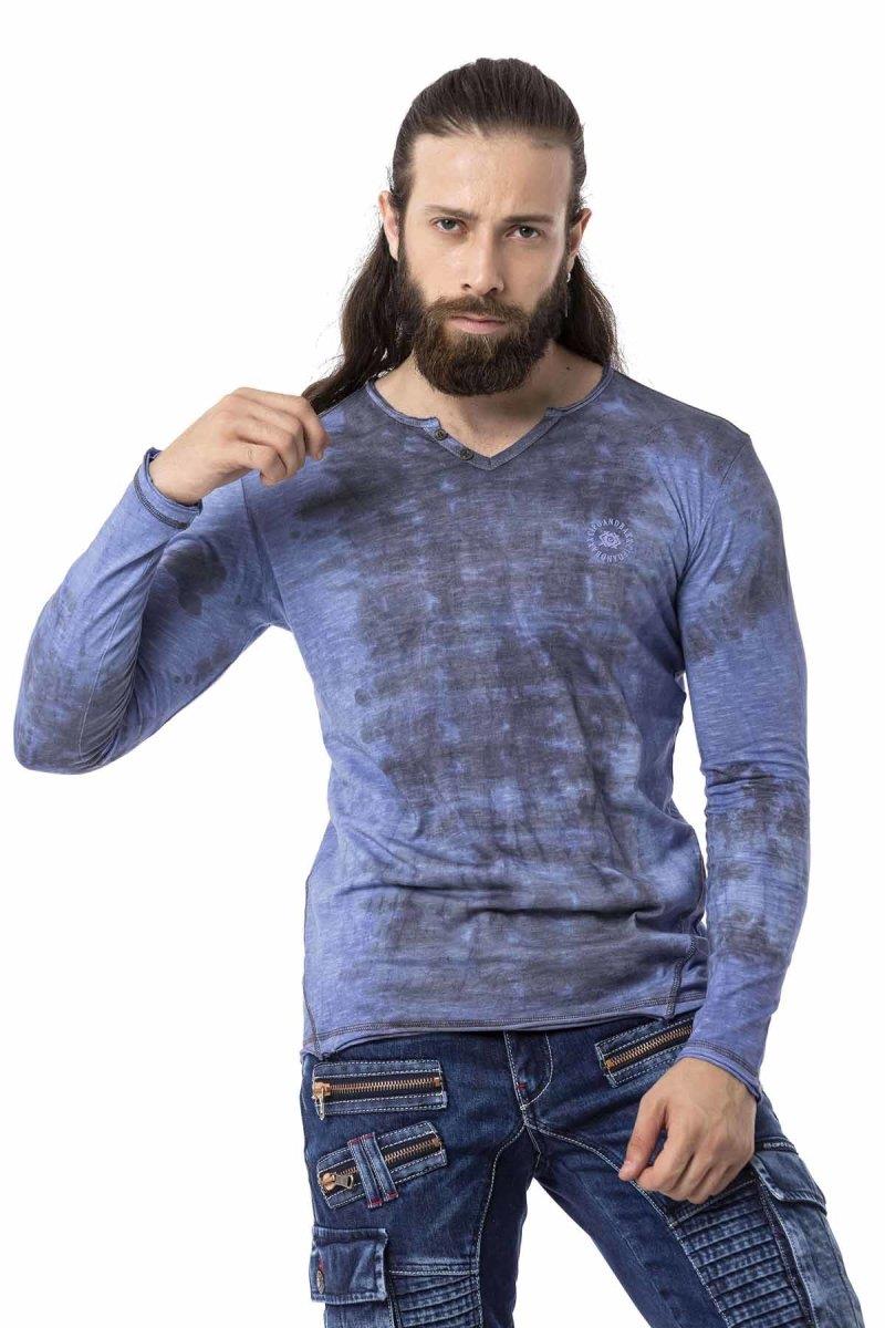 CL517 V-Neck Vintage Sweatshirt