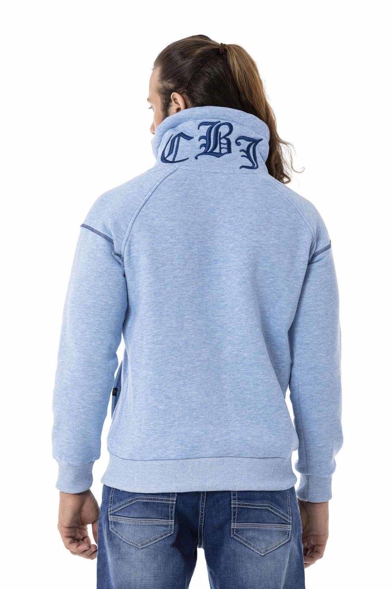 CL529 Jumbo Collar Winter Sweatshirt