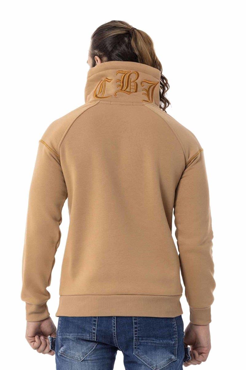 CL529 Jumbo Collar Winter Sweatshirt