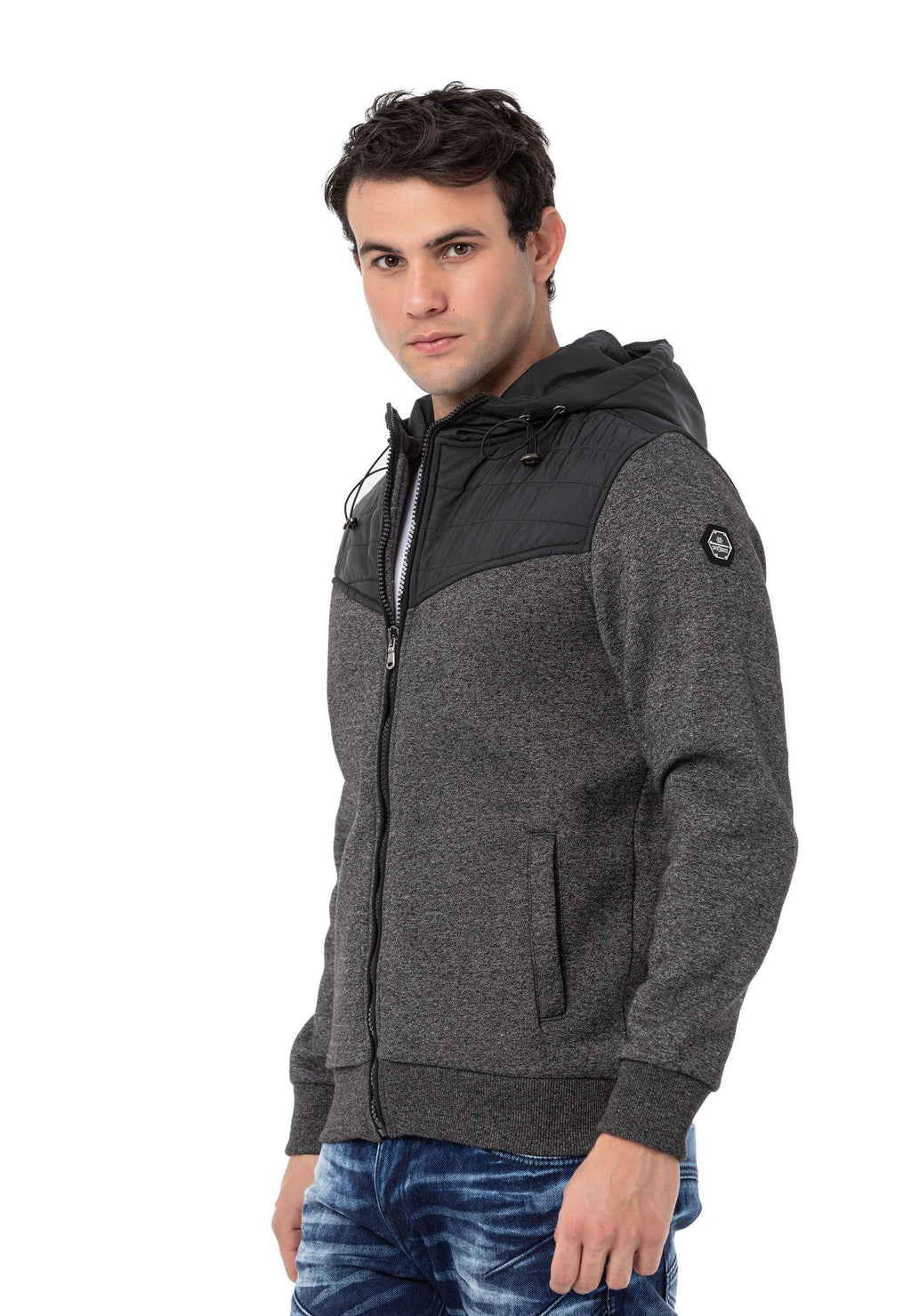 CL535 Hooded Winter Men's Sweatshirt