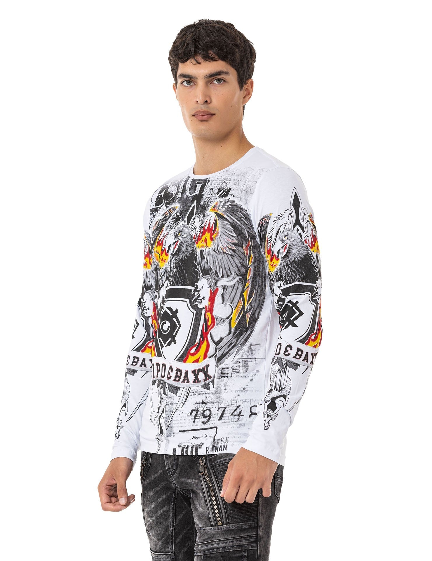 CL553 Men's Basic Zip-Up Urban Hoodie