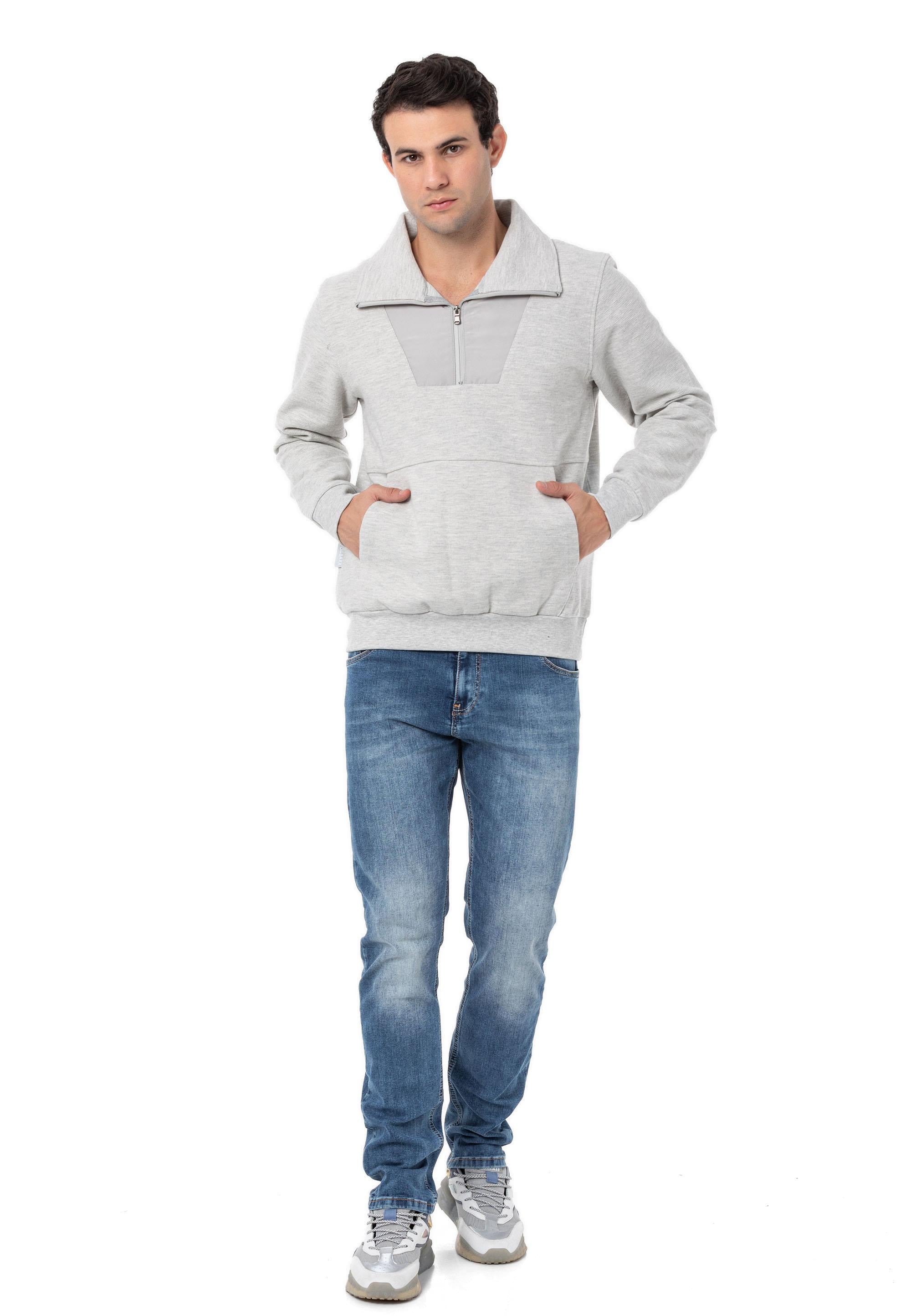 CL555 Men's Basic Zip Hoodie – Hooded Zip Sweatshirt, Everyday Relaxed Fit