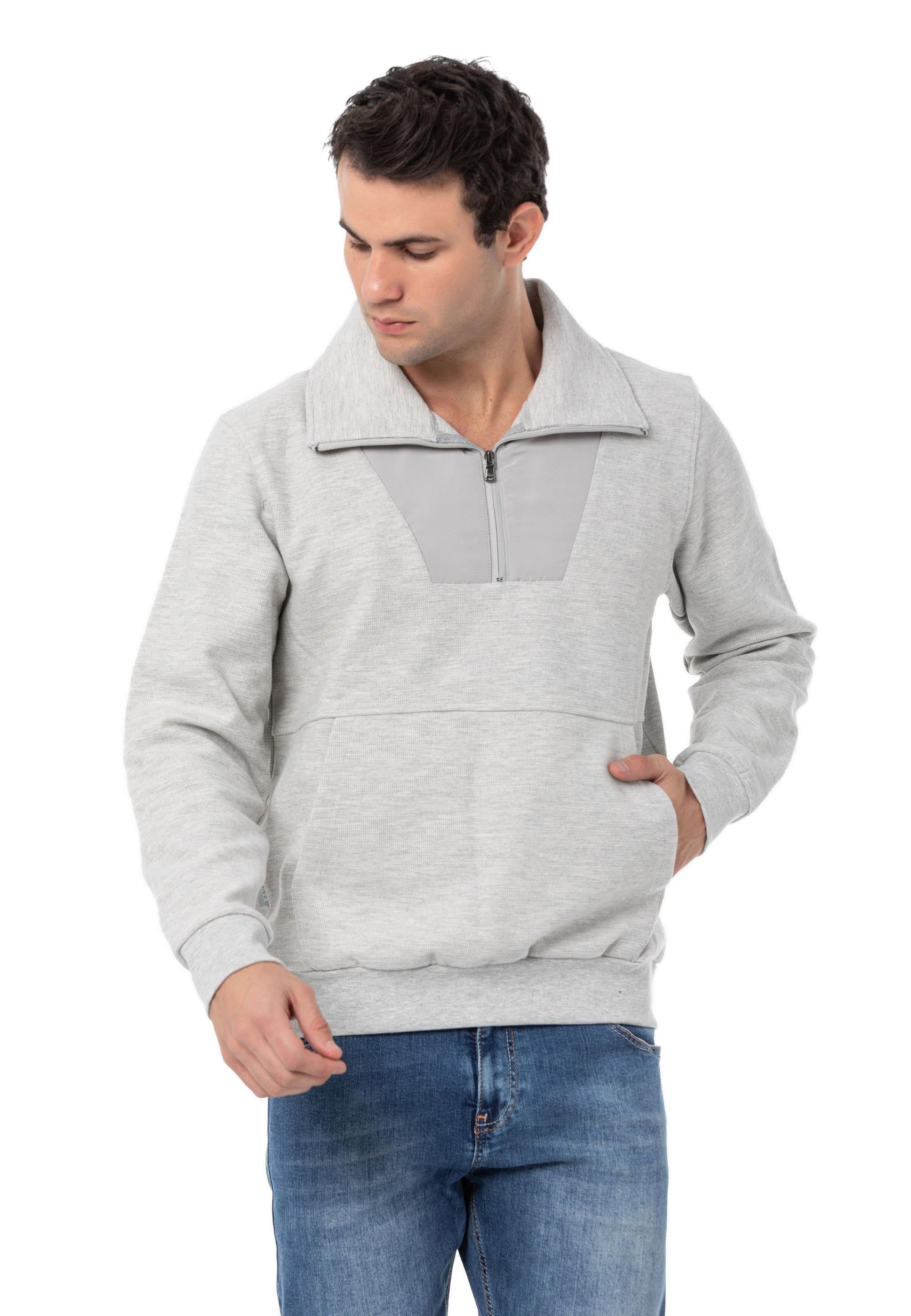 CL555 Men's Basic Zip Hoodie – Hooded Zip Sweatshirt, Everyday Relaxed Fit