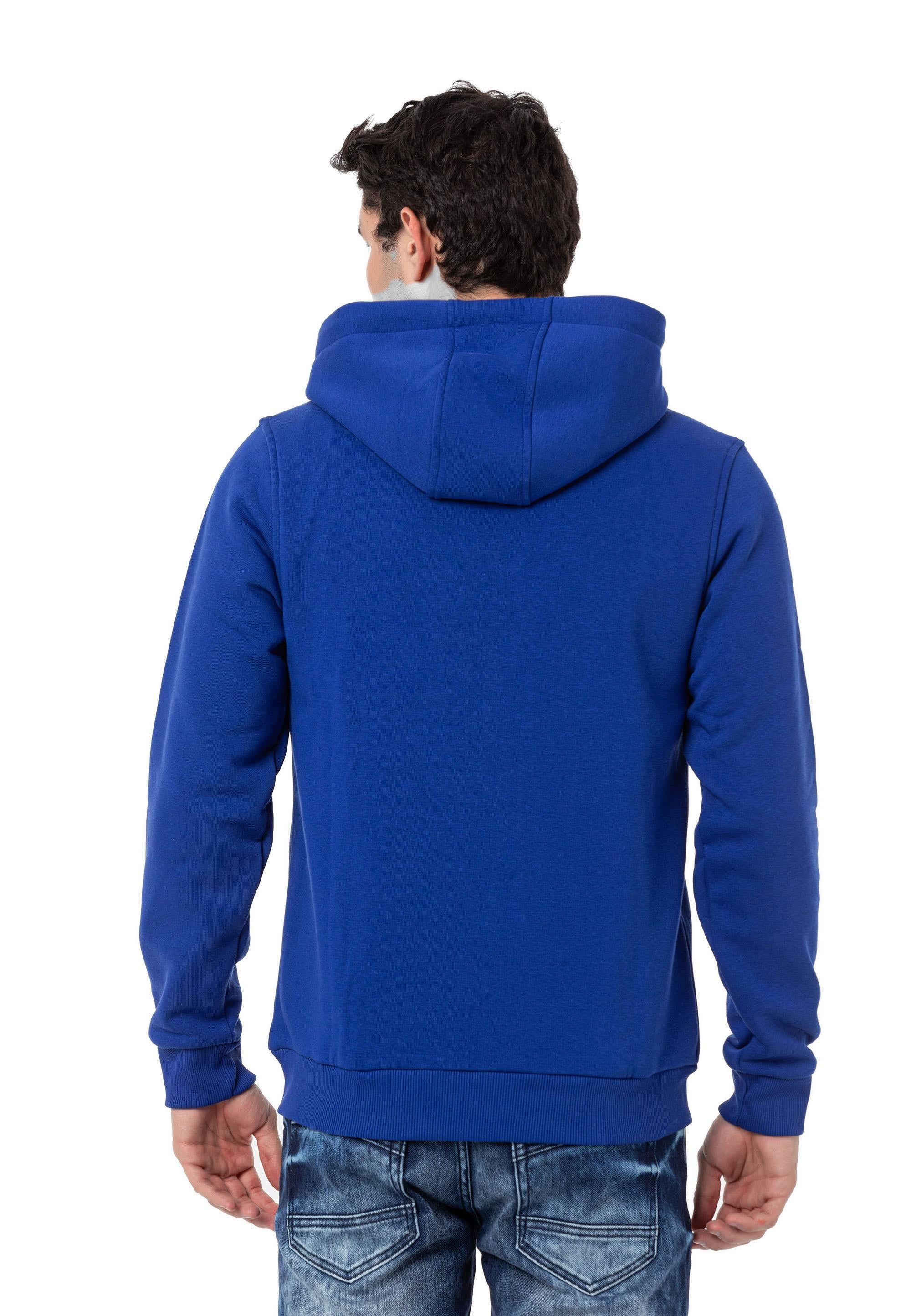 CL556 Men's Basic Zip Sweatshirt – Everyday Relaxed Fit, Soft Texture Zip Hoodie