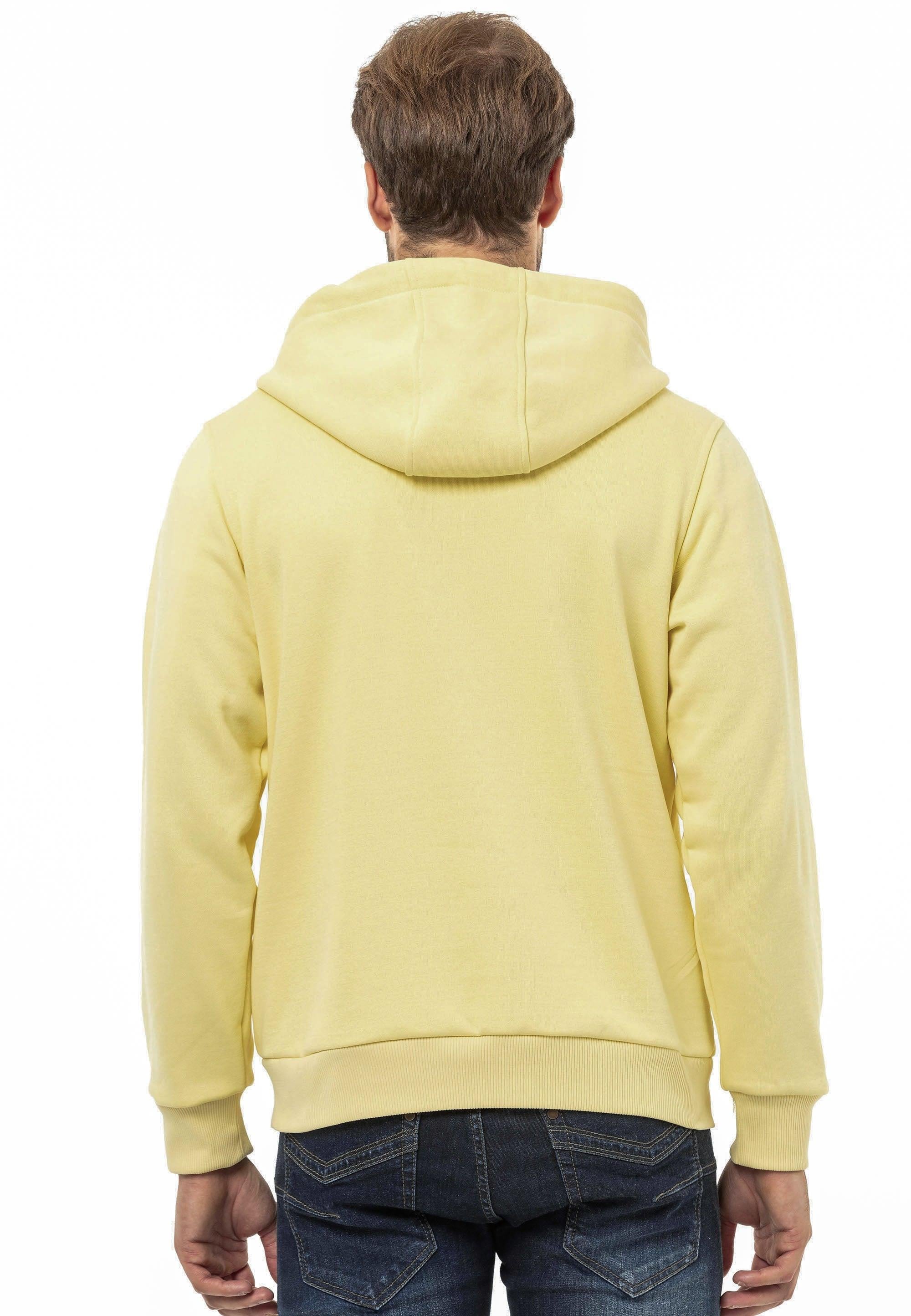 CL556 Men's Basic Zip Sweatshirt – Everyday Relaxed Fit, Soft Texture Zip Hoodie