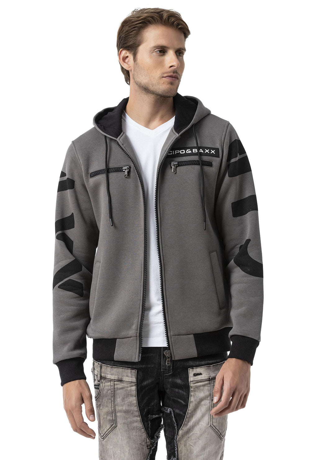 Hoodie Sweat Jacket