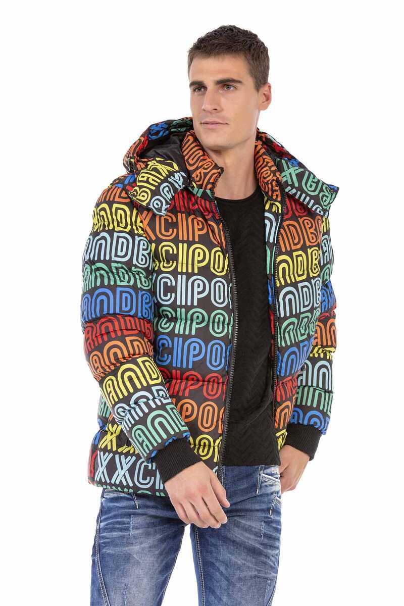 CM186 Multi-Color Men's Puffer Jacket