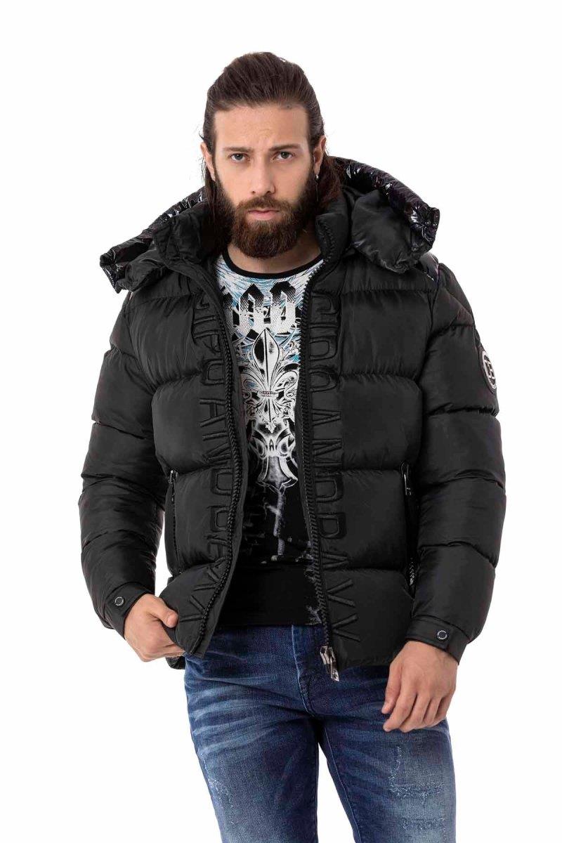 CM201 Embroidered Majesty Puffer Men's Coat